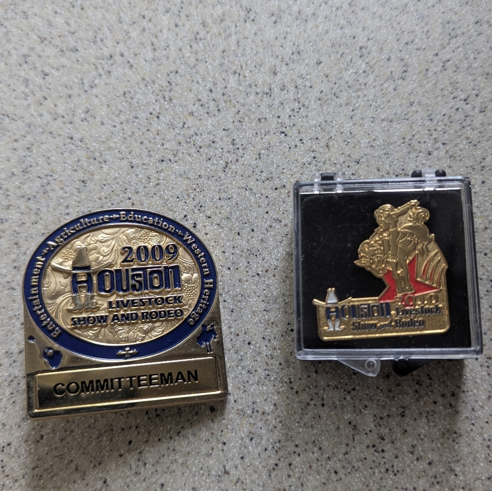 Houston Livestock Show And Rodeo Pins